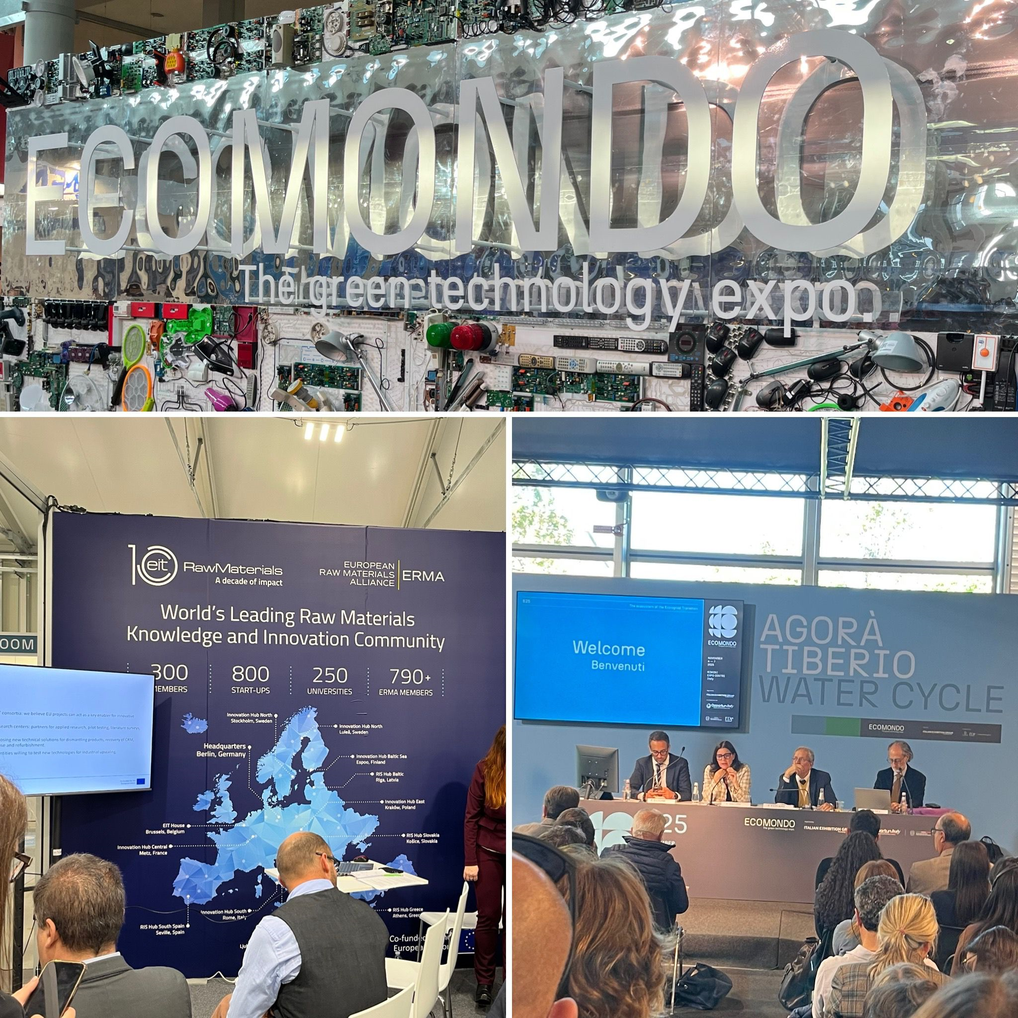 ECOMONDO 2025 TÜDAM Delegasyonu Ziyareti
